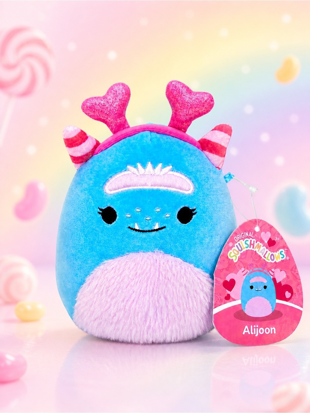 🧸 2/$38 SQUISHMALLOWS Alijoon 5" Plush NWT Kawaii Collectible Gift